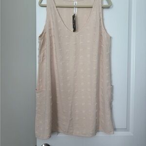 Blooming Jelly - NWT Size XL Women's Cream Swim Coverup Dress